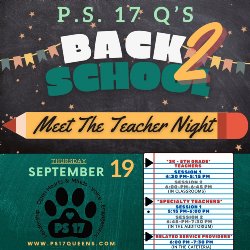 Back to School Night Flyer